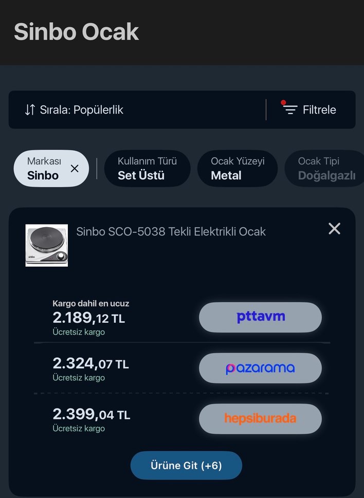 SİNBO SCO 5038 ELEKTRİKLİ OCAK - Görsel 4