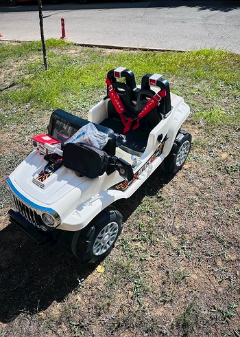 PİLSAN ATTACK ÇİFT KİŞİLİK 12 V. AKÜLÜ ARABA - Görsel 6