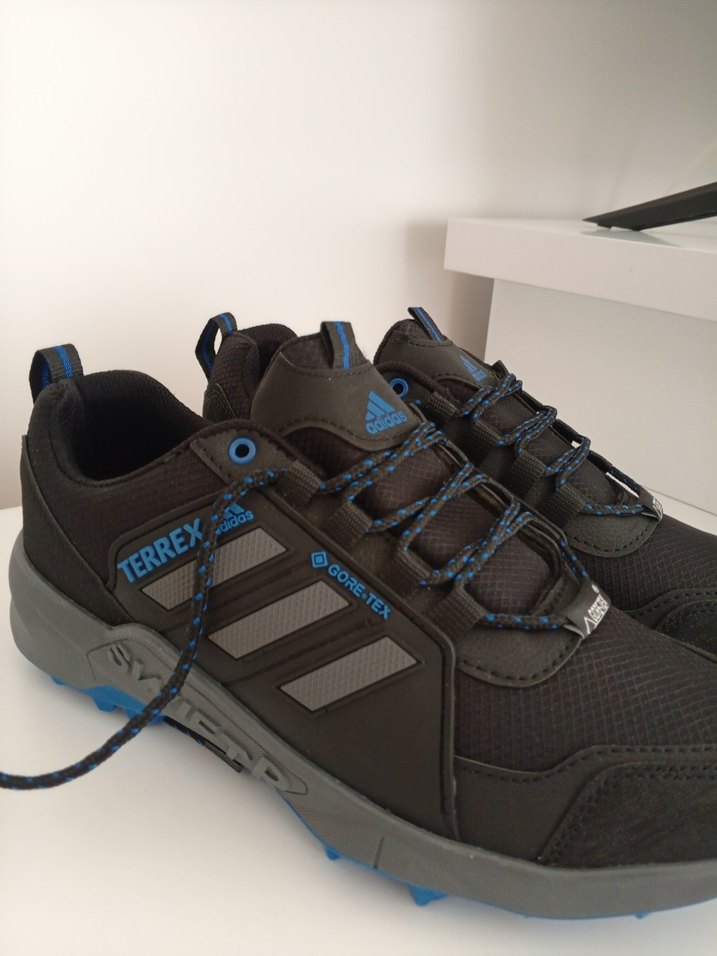 Erkek Lacivert Outdoor Ayakkabı Velcro Kayışlı - Görsel 3