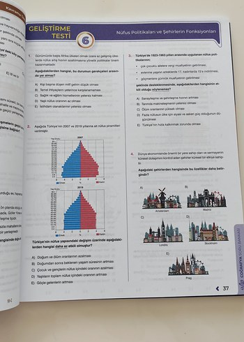  Beden AYT Coğrafya Soru Bankası