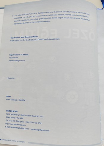  Özel Gereksinimli Çocuklar ve Özel Eğitim