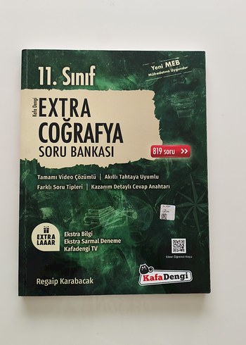 11. sınıf Extra Coğrafya Soru Bankası
