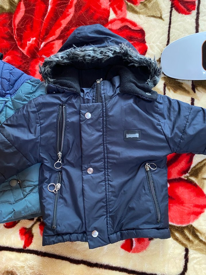 Erkek Çocuk Kapüşonlu Fermuarlı Montlar - Görsel 2