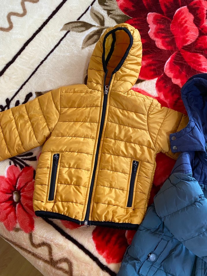 Erkek Çocuk Kapüşonlu Fermuarlı Montlar - Görsel 4