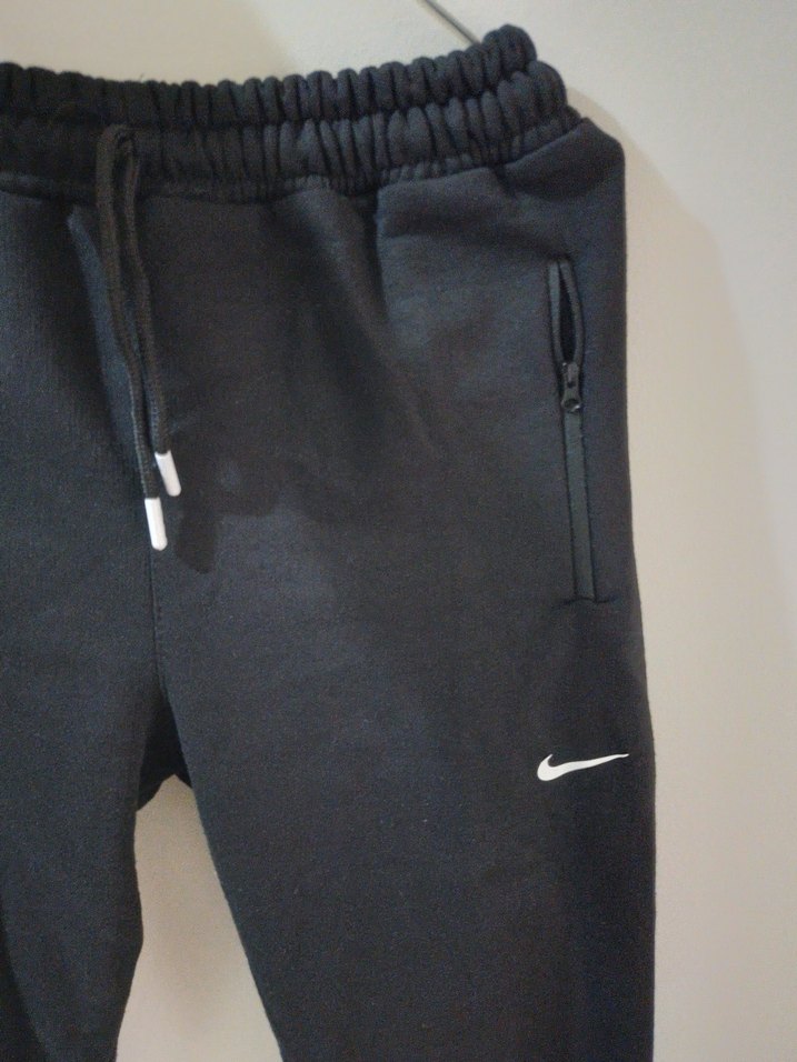 Siyah Fermuarlı Erkek Eşofman Altı - Görsel 3