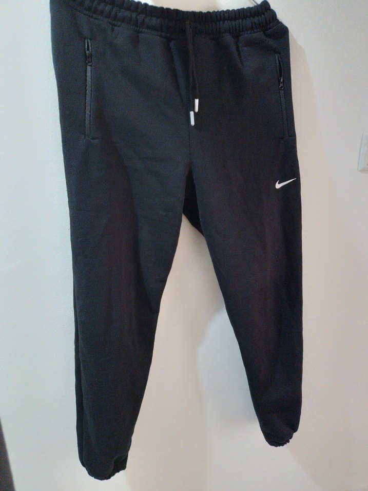 Siyah Fermuarlı Erkek Eşofman Altı - Görsel 2