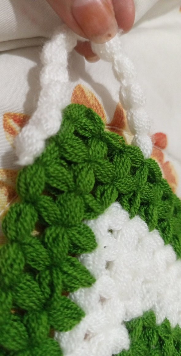 El Yapımı Yeşil Banyo Süngeri - Görsel 3