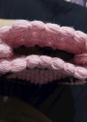 Nakışlı Pembe Renkli lif - Görsel 2