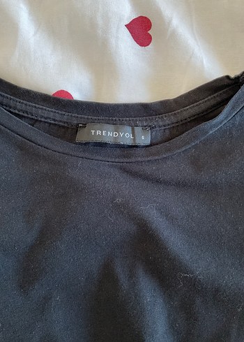 s Beden Siyah Kadın Uzun Kollu Basic Sweatshirt