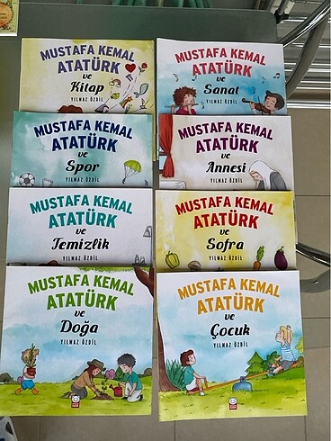 Mustafa Kemal Atatürk seti 8 kitap Yılmaz Özdil