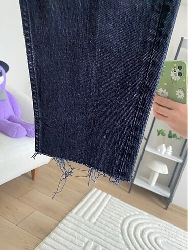 Zara Zara antrasit mom jean