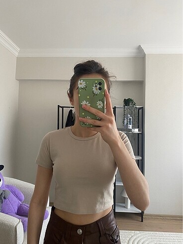 s Beden Pull bear crop tişört