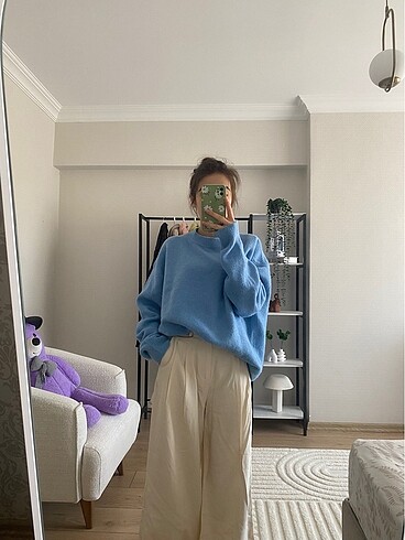 xs Beden Zara oversize kazak