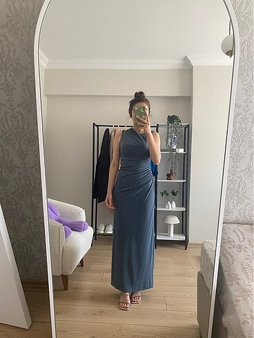 Zara Zara drapeli elbise