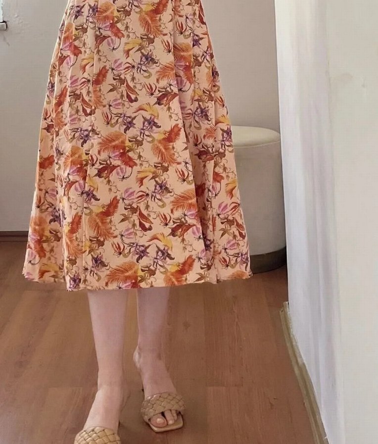 Askısız, Midi elbise - Görsel 3