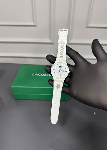 Lacoste Beyaz Minimalist Erkek Kol Saati