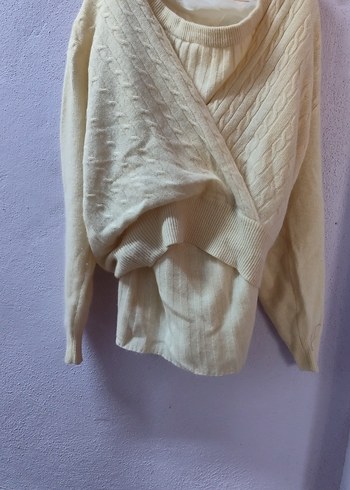 Bej Midi Hamile Keten Etek - Görsel 3