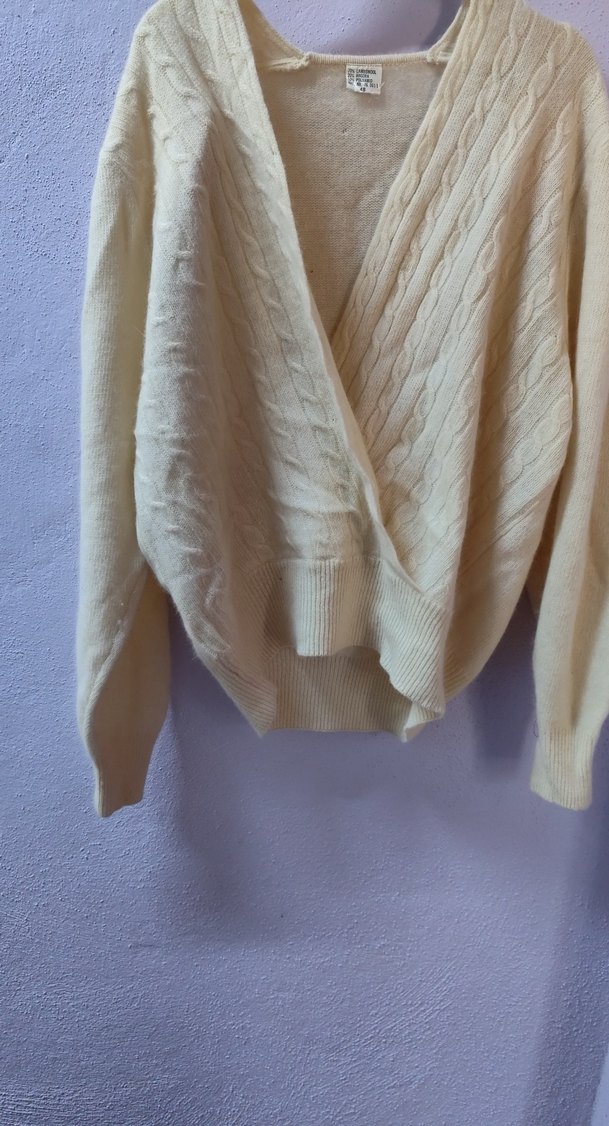 Bej Midi Hamile Keten Etek - Görsel 2