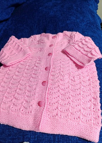 Kız Çocuk Renkli Nakışlı Örgü Ev Terlikleri - Görsel 4