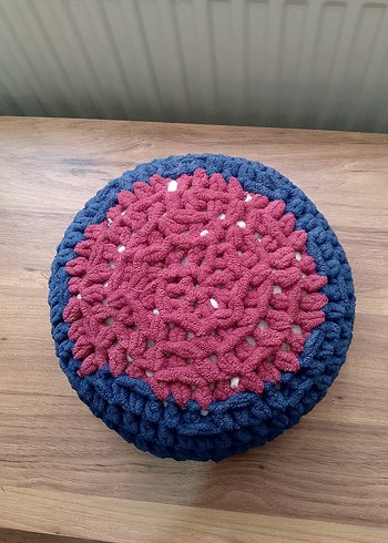 #alizepofiatki#atki#örgü#elörgüsüatkiLacivert Bohem Örgü Yuvarla - Görsel 2