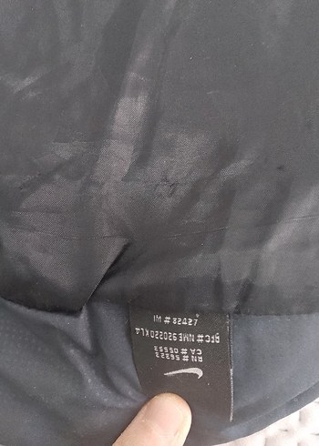 #nike#orjinal#markayelek#şişmeyelekGri Erkek Kapüşonsuz Fermuarl - Görsel 5