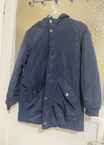 ÇİFT TARAFLI Kapüşonlu Fermuarlı Erkek Çocuk montu - Görsel 4