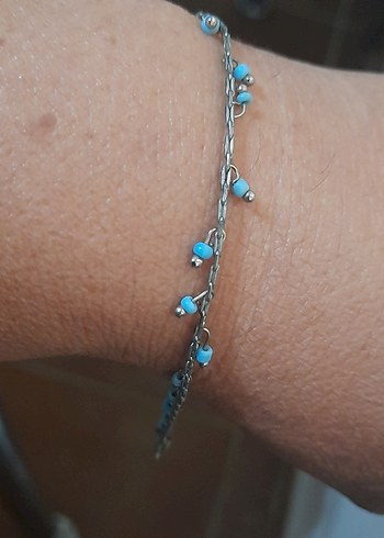 Accessorize eski turkuaz bileklik