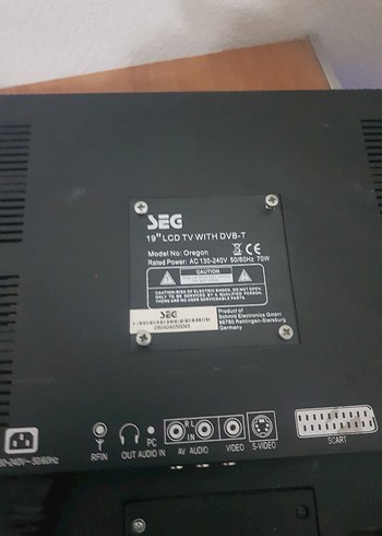 22 inç monitör tv hdmi lı sağlam ıyi durumda - Görsel 5