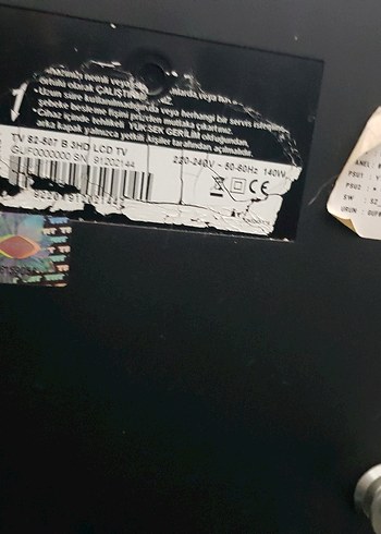 arçelik 82 ekran tv sağlam - Görsel 4