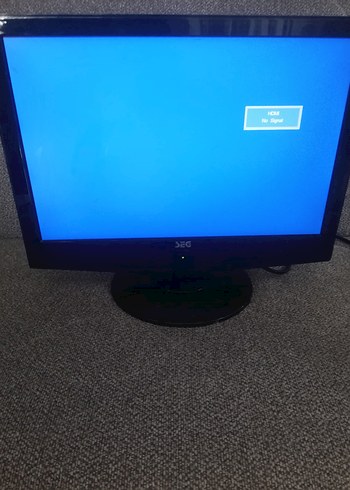 Seg marka 19 inc TV monitör hdmili saglam - Görsel 2