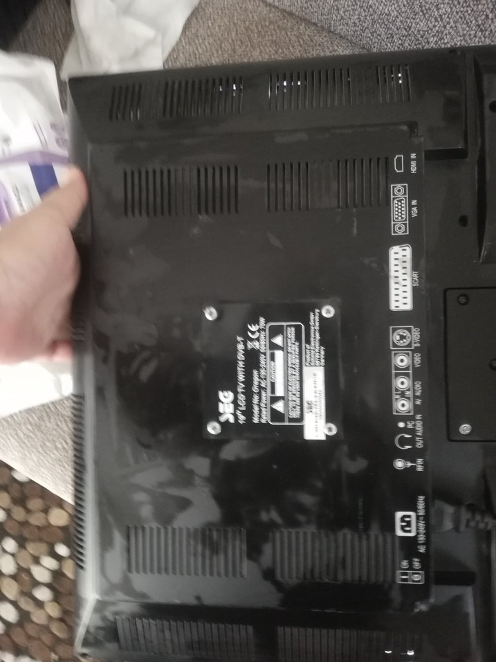 Seg marka 19 inc TV monitör hdmili saglam - Görsel 3