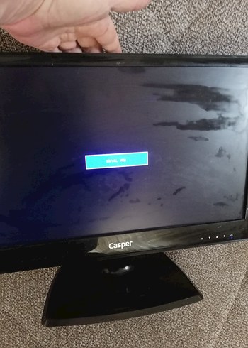 Casper Siyah Monitör 19 inc sağlam - Görsel 2