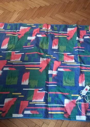 Çok Renkli elektrik li battaniye 112*149 cm - Görsel 2