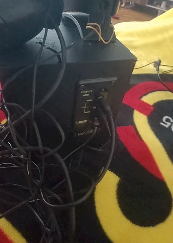 Creative Siyah 2+1 ses sistemi sağlam - Görsel 2