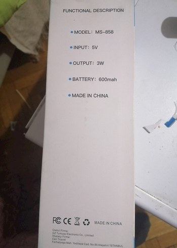 Siyah MS-858 Kablosuz Mikrofon - Görsel 2