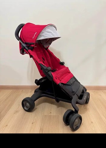 15-36 kg Beden kırmızı Renk Koyu Kırmızı Nuna KABİN BOY Bebek Arabası