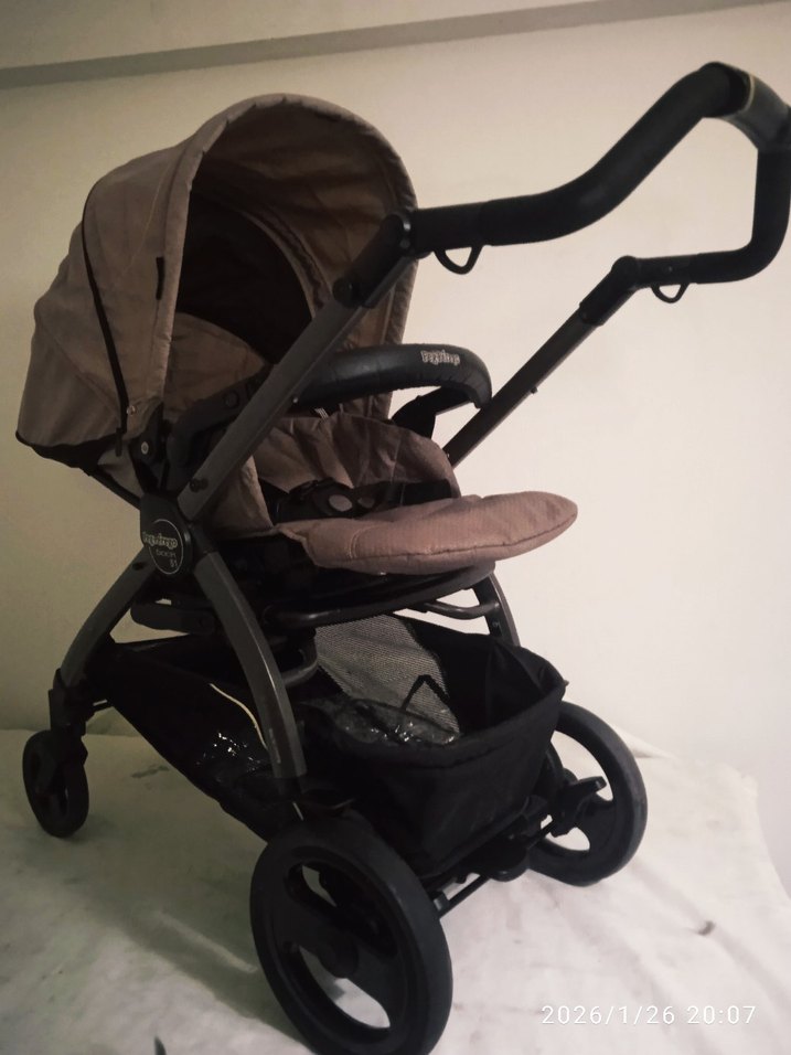 PEG PEREGO BOOK 51 POPUP ÇİFTYÖN TAMYATAR İTALYAN ÇOCUK ARABASI - Görsel 3