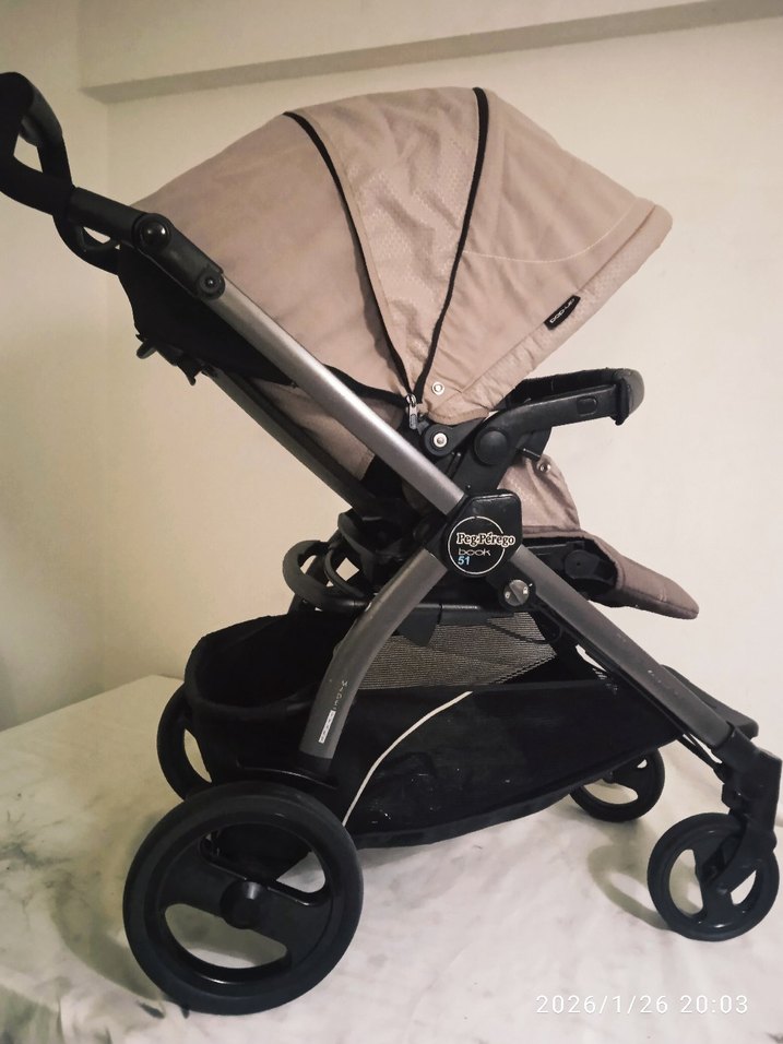 PEG PEREGO BOOK 51 POPUP ÇİFTYÖN TAMYATAR İTALYAN ÇOCUK ARABASI - Görsel 5