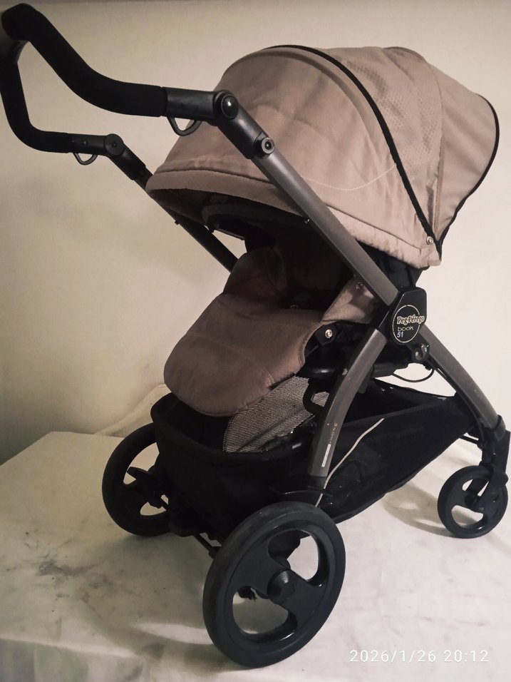 PEG PEREGO BOOK 51 POPUP ÇİFTYÖN TAMYATAR İTALYAN ÇOCUK ARABASI - Görsel 2