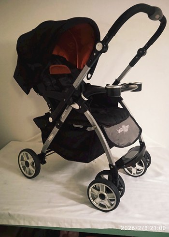 BABY2GO ÇİFTYÖN TAMYATAR BEBEK ÇOCUK ARABASI - Görsel 15