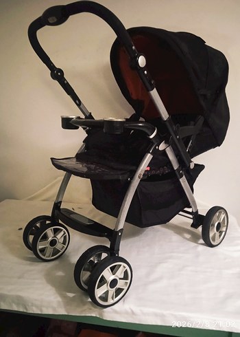 BABY2GO ÇİFTYÖN TAMYATAR BEBEK ÇOCUK ARABASI - Görsel 3