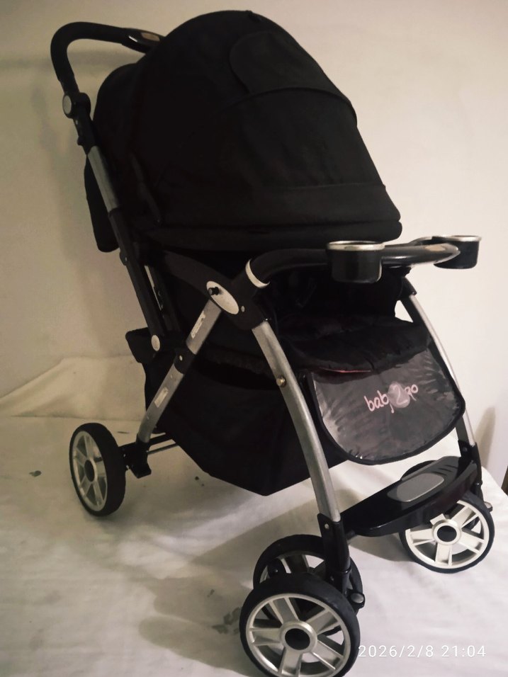 BABY2GO ÇİFTYÖN TAMYATAR BEBEK ÇOCUK ARABASI - Görsel 5