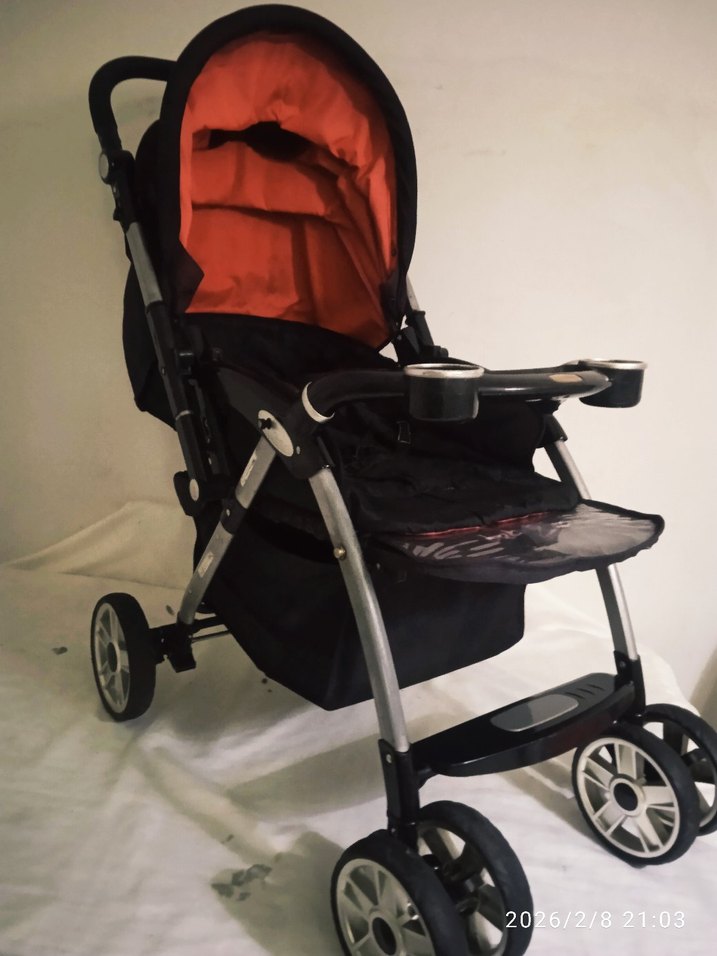 BABY2GO ÇİFTYÖN TAMYATAR BEBEK ÇOCUK ARABASI - Görsel 4