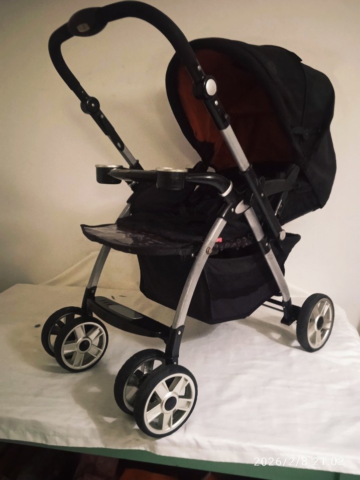 BABY2GO ÇİFTYÖN TAMYATAR BEBEK ÇOCUK ARABASI - Görsel 3