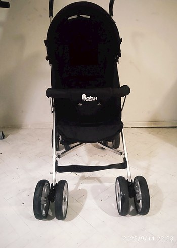 9- 18 kg Beden Siyah Bebek Arabası, Katlanabilir, Hafif