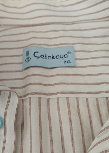 Erkek Keten Kısa Kollu Beyaz Gömlek - Görsel 4