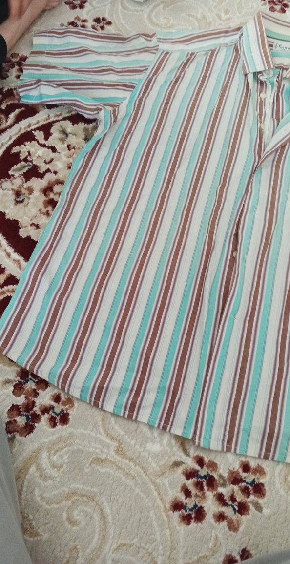 Erkek Çok Renkli Kısa Kollu Gömlek - Görsel 3