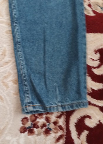 Mavi Kot Pantolon  mom jean - Görsel 4