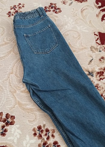 Mavi Kot Pantolon  mom jean - Görsel 6