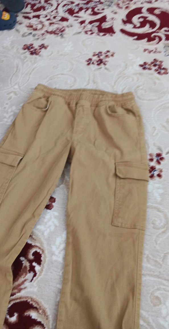 erkek cocuk Pamuklu Rahat Kesim Pantolon - Görsel 5